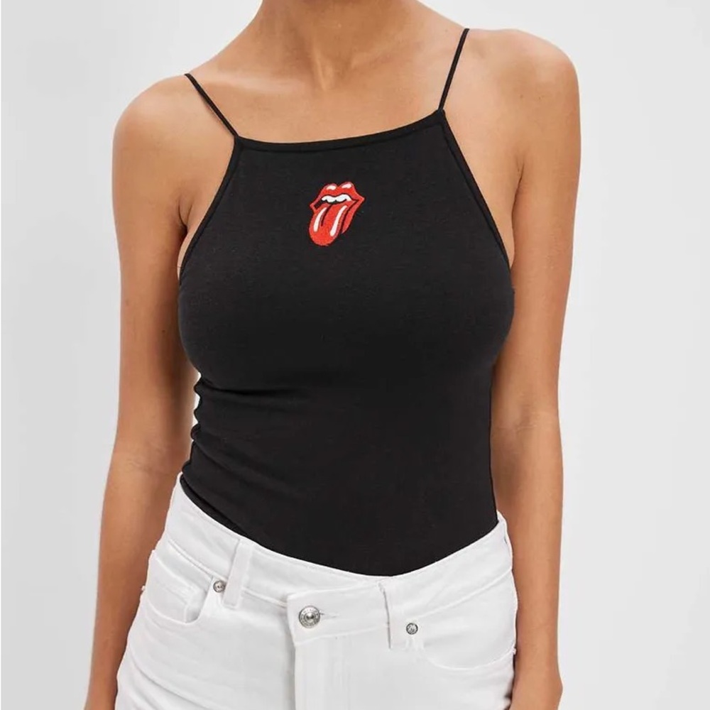 AE Rolling Stones bodysuit
